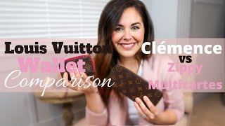 LOUIS VUITTON CLÉMENCE vs ZIPPY MULTICARTES  Wallet Comparison  Roxstud Diaries [upl. by Siro]