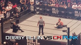 FULL MATCH Darby Allin Vs CM Punk w Entrances amp Post Match 9521 [upl. by Gaynor187]