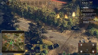 Sudden Strike 4 Falaise Pocket defense [upl. by Noelyn229]