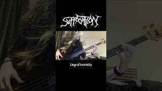 Suffocation “Liege of inveracity” Bass [upl. by Siffre281]