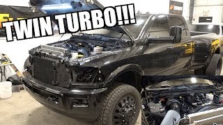 TWIN TURBO CUMMINS DUALLY IS ALIVE [upl. by Yvonne664]