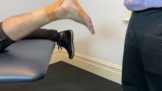 Anterior Ankle Impingement Taping [upl. by Namyl]