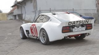 A Hangyász Datsun 260Z első sikeres próbaútja [upl. by Sessylu]