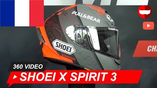 Shoei XSpirit 3 Marquez Black Concept 20 TC1  ChampionHelmetscom [upl. by Aurelia271]