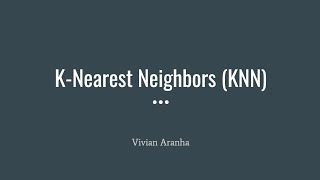 Part 5 KNearest Neighbors KNN Implementation in Python [upl. by Tija]