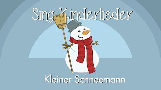 Kleiner Schneemann  Weihnachtslieder zum Mitsingen  Winterlieder  Sing Kinderlieder amp EMMALU [upl. by Lanny]