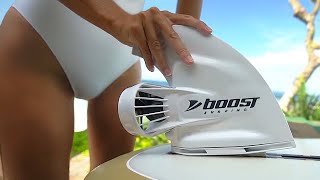 BOOSTSURF  Worlds First Electric Surfboard Fin [upl. by Anauqcaj169]