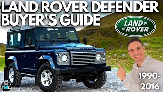 Land Rover Defender 90110 Buyers guide 19902016 Avoid buying a broken Defender Tdi TD5 V8 [upl. by Anined]