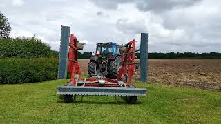 Leveling ploughed field [upl. by Maher]