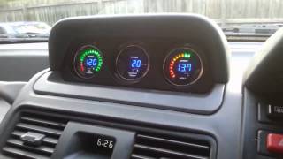 New Autotechnica Gauges x3 [upl. by Aikcir]