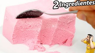 POSTRE CREMOSO y DELICIOSO con SOLO 2 INGREDIENTES😍🍨🍦😋Muy RÁPIDO y SIN HORNO Receta  725 [upl. by Nor]