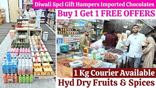 Diwali Spcl Gift Hampers Imported Chocolates  Buy 1 Get 1 FREE OFFERS  Hyd Dry Fruits amp Spices [upl. by Rosamond]