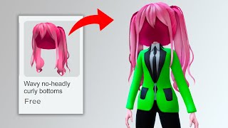 NEW FREE HEADLESS in Roblox HURRY [upl. by Getraer]