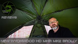 Carp Fishing  A Carpy Connection Reviews Wychwood HD MHR Brolly System MK2 Review [upl. by Sanez]