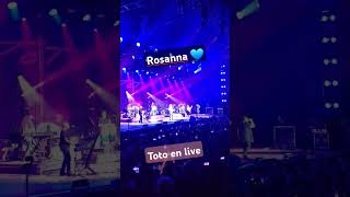 Toto en concert joue Rosanna live [upl. by Notliw]