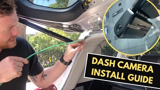 How To Install a Dash Camera Tips amp Tricks on Hardwiring a Thinkware Dash Camera [upl. by Ronn]