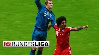 Bayerns Dante has a Heart for Goalkeepers [upl. by Ennayehc]