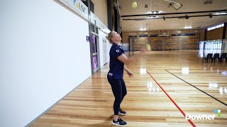 Skills amp Drills With Lightning Laura Langman  Tennis Ball Program 2 [upl. by Rowell]