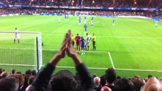 Chelsea fans sing celery at club medic Eva [upl. by Odareg]