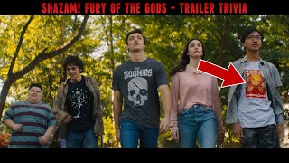 Shazam Fury of the Gods  Trailer Trivia [upl. by Modla213]