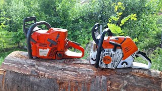 Stihl MS 500i versus Husqvarna 372xp OE quotWorld Championquot [upl. by Aniat591]