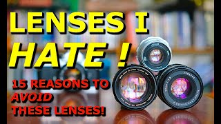 Why I HATE These Lenses [upl. by Nennek511]