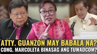 TUWADCOM AT KURAP NG BAYAN BINALAAN NI ATTY GUANZON MAGKIKITA TAYO SA HOUSE SOON [upl. by Haisi]