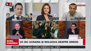 BUNĂ ROMÂNIA SIMION E SPION RUS SAU NU  CE ZIC UCRAINA ȘI MOLDOVA DESPRE SIMION SONDAJE P22 [upl. by Pall]