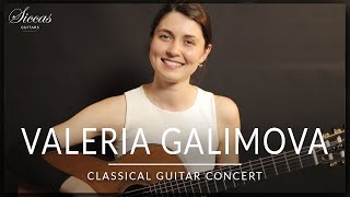 VALERIA GALIMOVA  Classical Guitar Concert  Torroba Tedesco Scarlatti amp More  Siccas Guitars [upl. by Eilatan404]