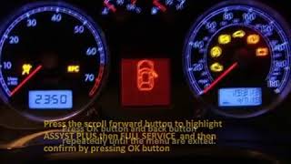 MITSUBISHI L200 2016 16 How to reset service light indicator [upl. by Katonah879]