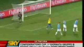 Confederations Cup Italia Brasile 0 3 Sintesi Sky sport [upl. by Toogood386]