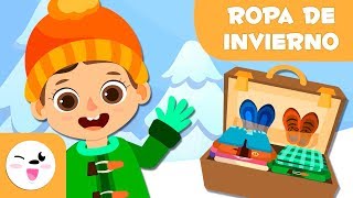 Ropa de invierno Episodio 2  Vocabulario en español para niños [upl. by Erdnassak842]