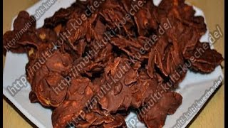 Schoko Crossies selbst machen einfaches und schnelles Rezept Choco Crossies [upl. by Zipah140]