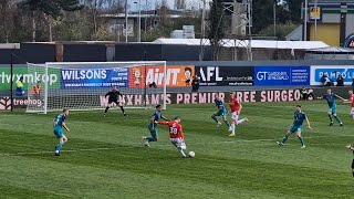 Elliot Lees goal  Wrexham vs Oldham athletic [upl. by Jessey]