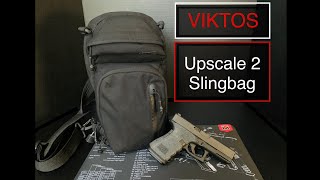 VIKTOS Upscale 2 Slingbag  BEST SHTF CCW EDC SLINGBAG ON THE MARKET [upl. by Sillyhp]