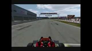 Rfactor World Karting around Goldenport [upl. by Justinn534]