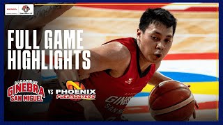 BRGY GINEBRA vs PHOENIX  FULL GAME HIGHLIGHTS  PBA SEASON 49 COMMISSIONERS CUP  DEC 13 2024 [upl. by Nnaeilsel538]