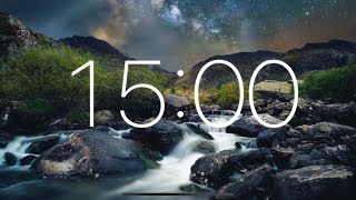 15 Minute Timer  Relaxing Zen Music [upl. by Bunde]