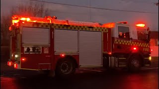 CFA Highton Pumper Turning Out Code 1 [upl. by Halle]