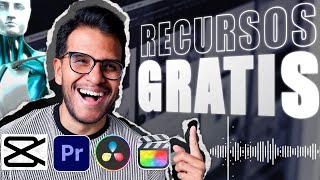 PÁGINAS para CREAR VOCES con IA TRANSICIONES Y ANIMACIONES GRATIS EN TUS VIDEOS 🤑🤭 [upl. by Ameline]