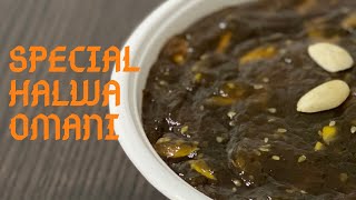 Halwa Omani  Special Halwa Omani Recipe  Fusion of Life [upl. by Eyllib]