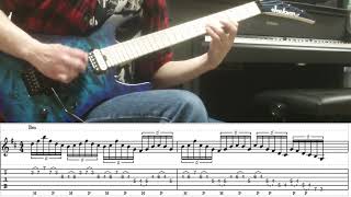 Jason Becker  AltitudesGuitar Cover Slow Version [upl. by Rosene]