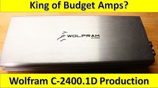 King of Budget Amps Wolfram C2400 Production Unboxed and on the Dyno [upl. by Bergmann102]