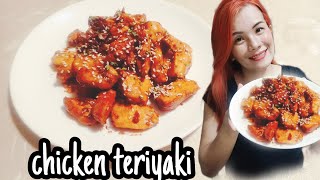 chicken teriyakieasy recipe for teriyaki [upl. by Ruford]