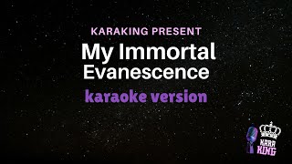 Evanescence  My Immortal Karaoke Version from karaking Karaoke [upl. by Cleveland364]