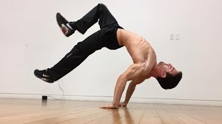 How to do a hollowback handstand Hollow Back Tutorial by Simonster [upl. by Miru]