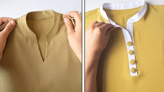 2 sewing tricks and tips for beginners great for collar neck design kurti design [upl. by Adham]