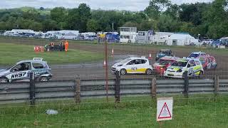 British Autograss Series Rd 1 Evesham day 1 22nd June 2024 Class 1 1 [upl. by Nuhs]