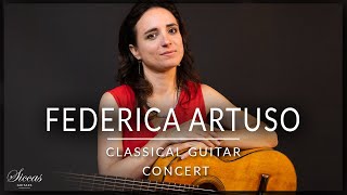 FEDERICA ARTUSO  Classical Guitar Concert on a Fabio Zontini Papier mâché Guitar  Siccas Guitars [upl. by Cleopatre893]