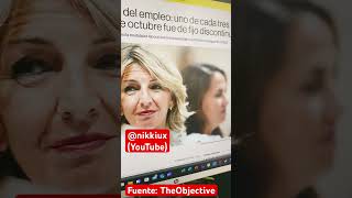 El empleo con Yolanda Diaz uno de cada tres contratos es fijo discontinuo lo más precario que hay [upl. by Conney]